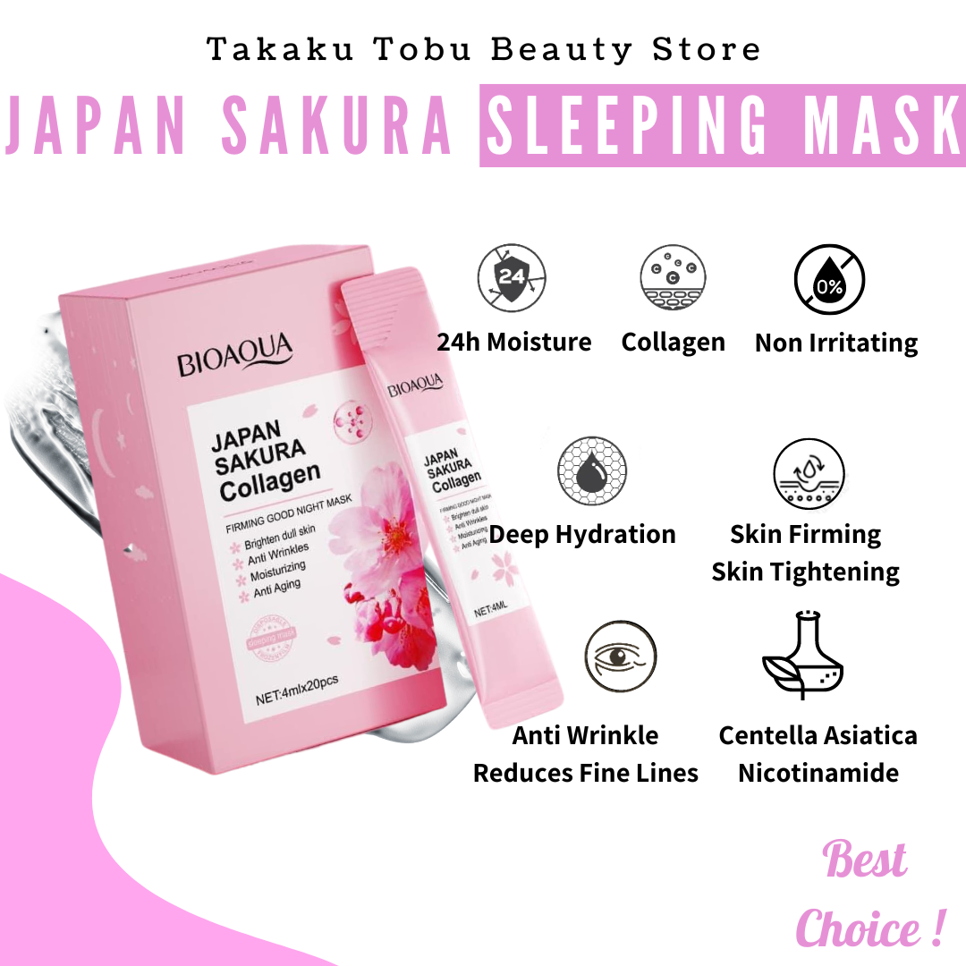 Original COLLAGEN FIRMING SLEEPING MASK NoCleaning Hydrating and