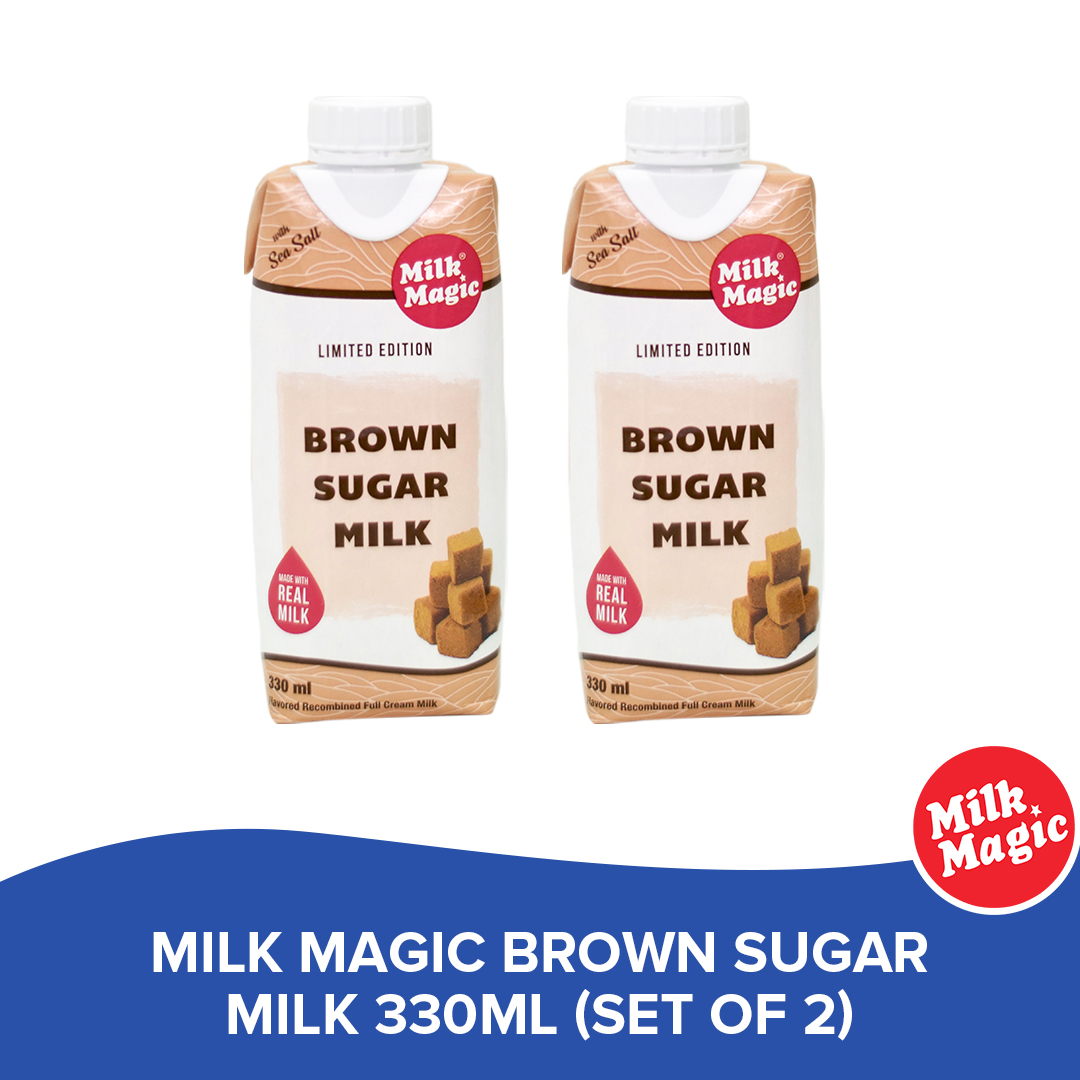 Milk Magic Brown Sugar Milk 330ml (Set of 2) Nutritious Healthy