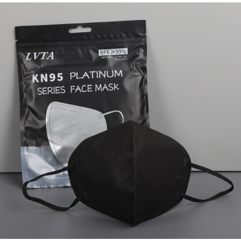 Platinum 10pcs KN95 Lvta , Korean face Mask, KN95 5D, Colored Face Mask
