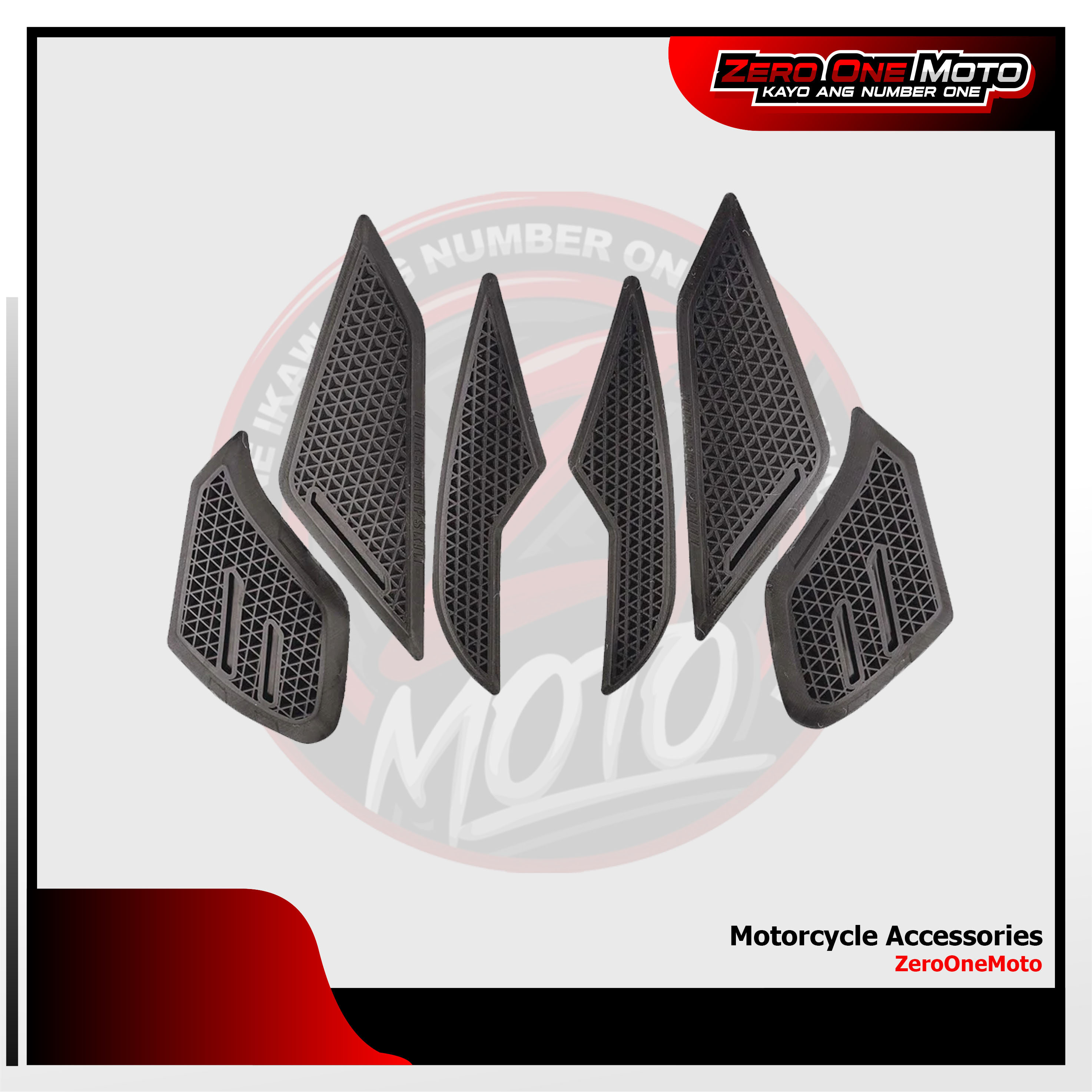 z1 Ninja 400/CBR500r & R7 Sharkspin tank grip Lazada PH