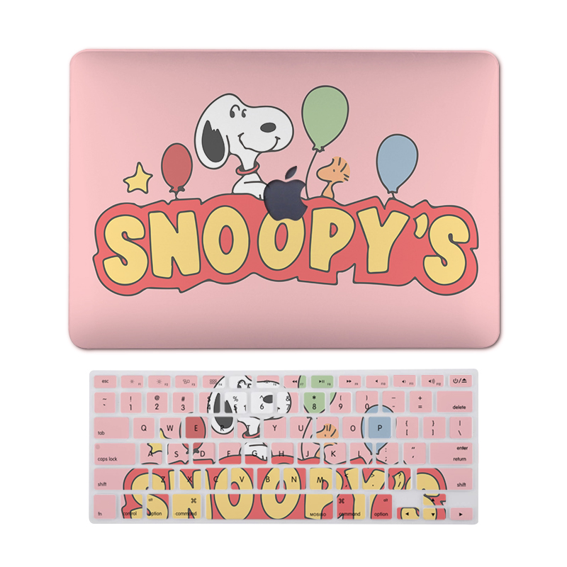 Snoopy Macbook Case Pro Air 13 2020 A2338 M1 A2337 A2289 A2251 A2179 A1932 A1466 Pro 16 A2141 Pro 13 A2159 A1989 Air 11 Retina 12 13 A1502 Marble Print Case Hard Cover Protect