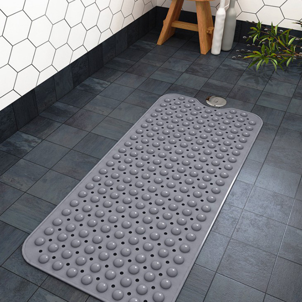 extra long rubber bath mat