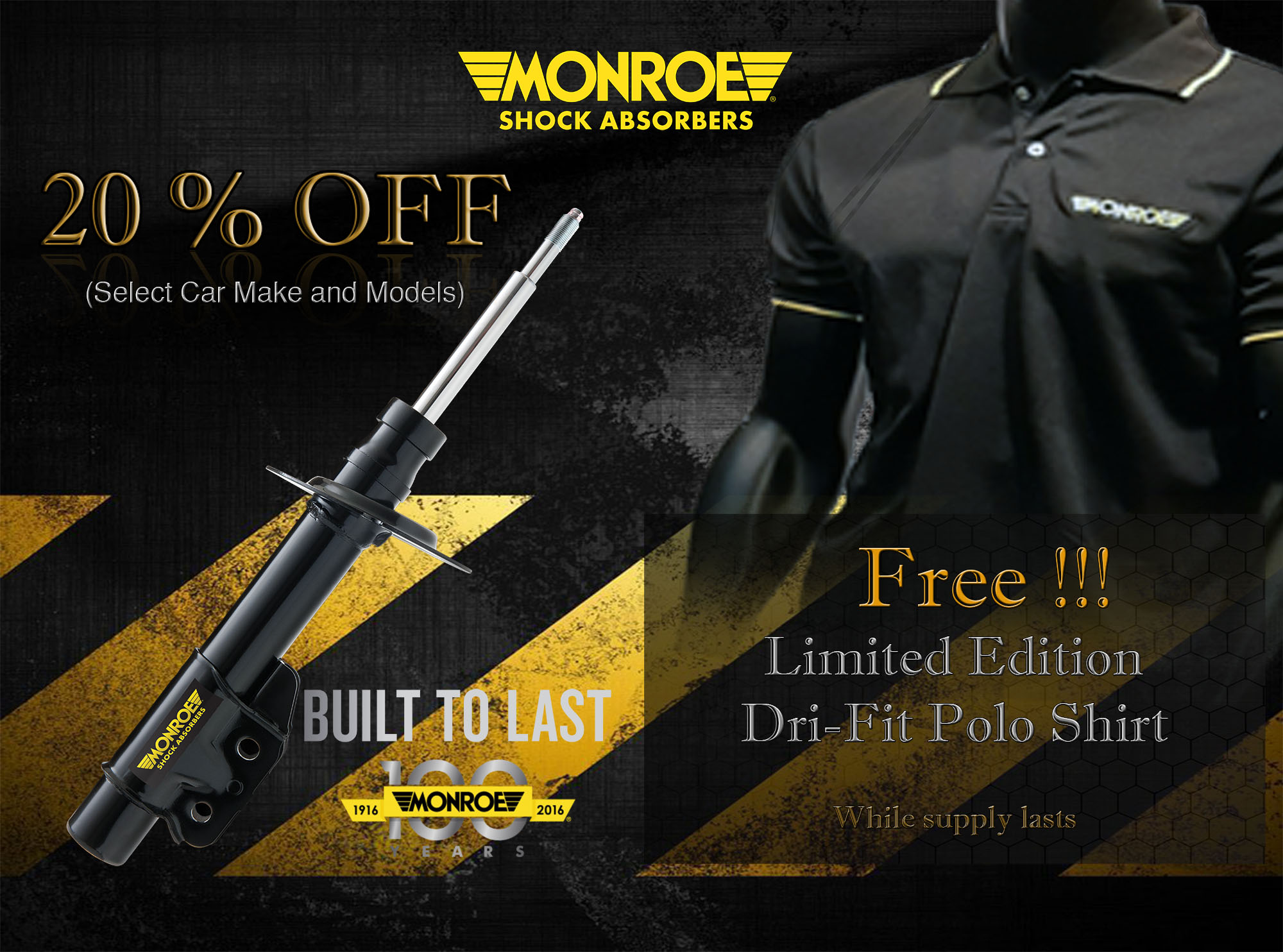 Monroe Shock Absorber Oespectrum Toyota Corolla Altis 2008 2013 Front Lh Type Lazada Ph