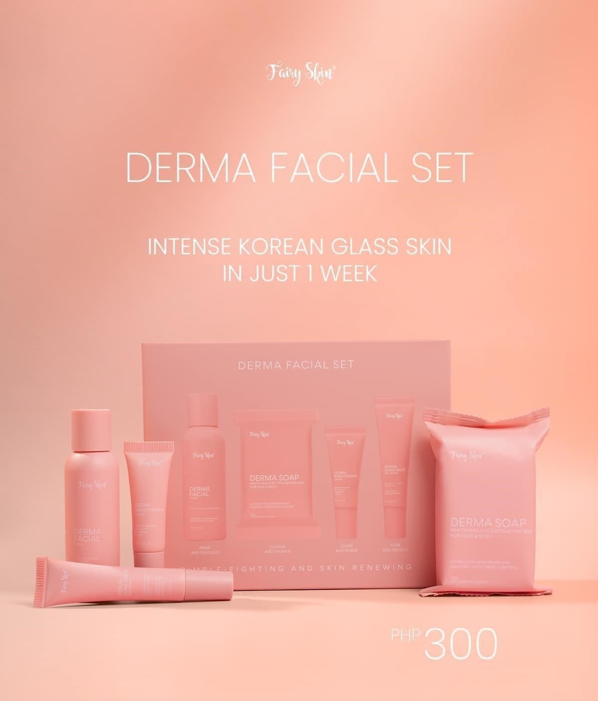 ORIGINAL AND BEST SELLING PRODUCT!!! Fairy Derma Kit New Packaging