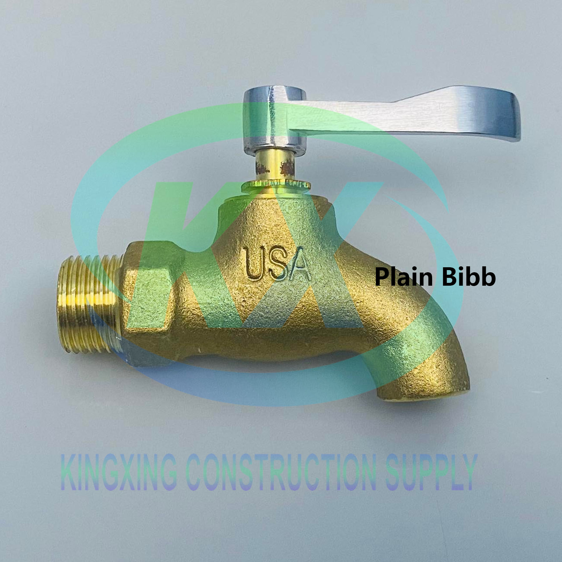 FLEXCO Brass Sink Faucet (Hose Bibb , Plain Bibb) FREE Teplon Tape