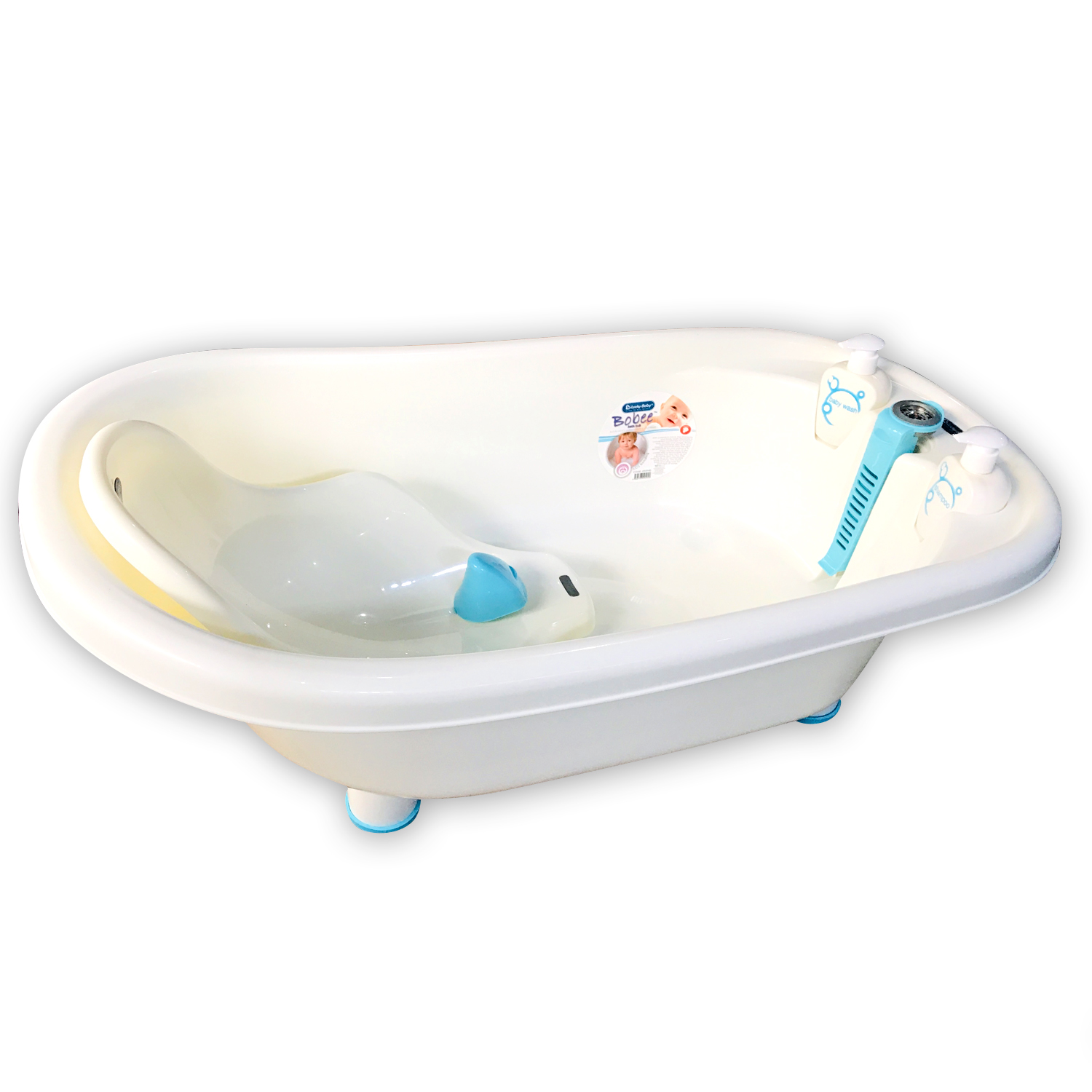 infant bath tub with thermometer