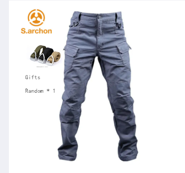 Cheap Men's Combat Outdoor Sports Trekking Pants Tactical Military  Sweatpants Fighting Multi-pocket Pants IX9 City Tactical Cargo Pants