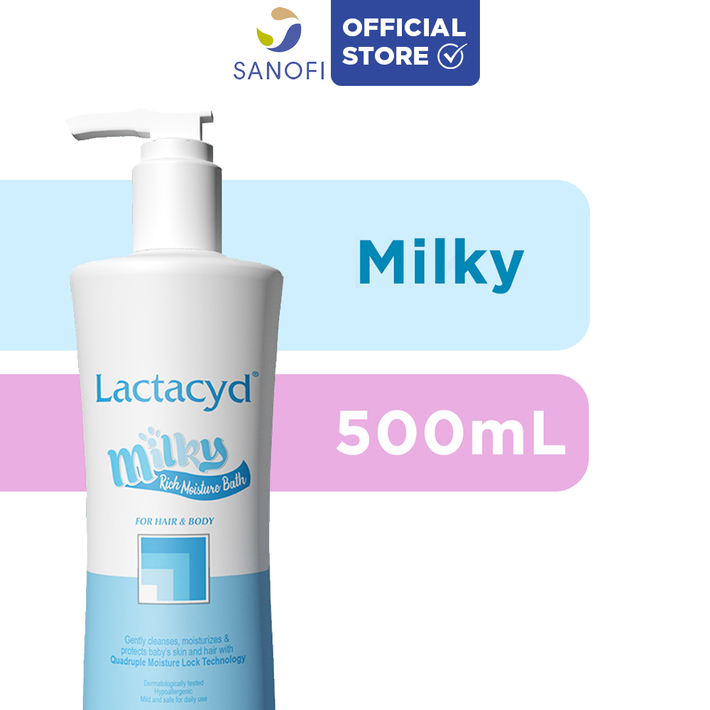 Lactacyd Baby Milky Rich Moisture Bath 500ML [Baby Wash] Lazada PH