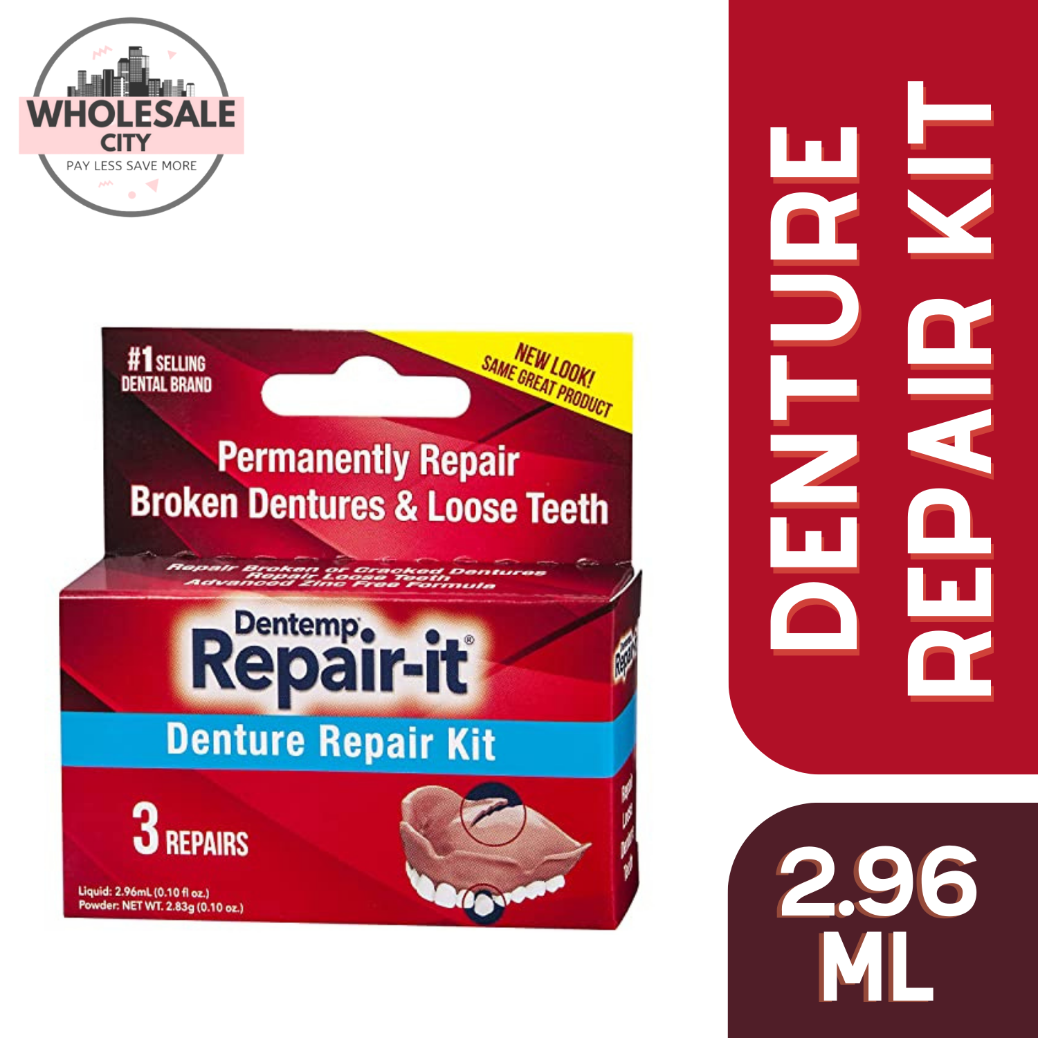 DENTEMP REPAIRIT DENTURE REPAIR KIT Lazada PH