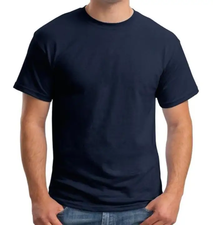 dark blue plain shirt