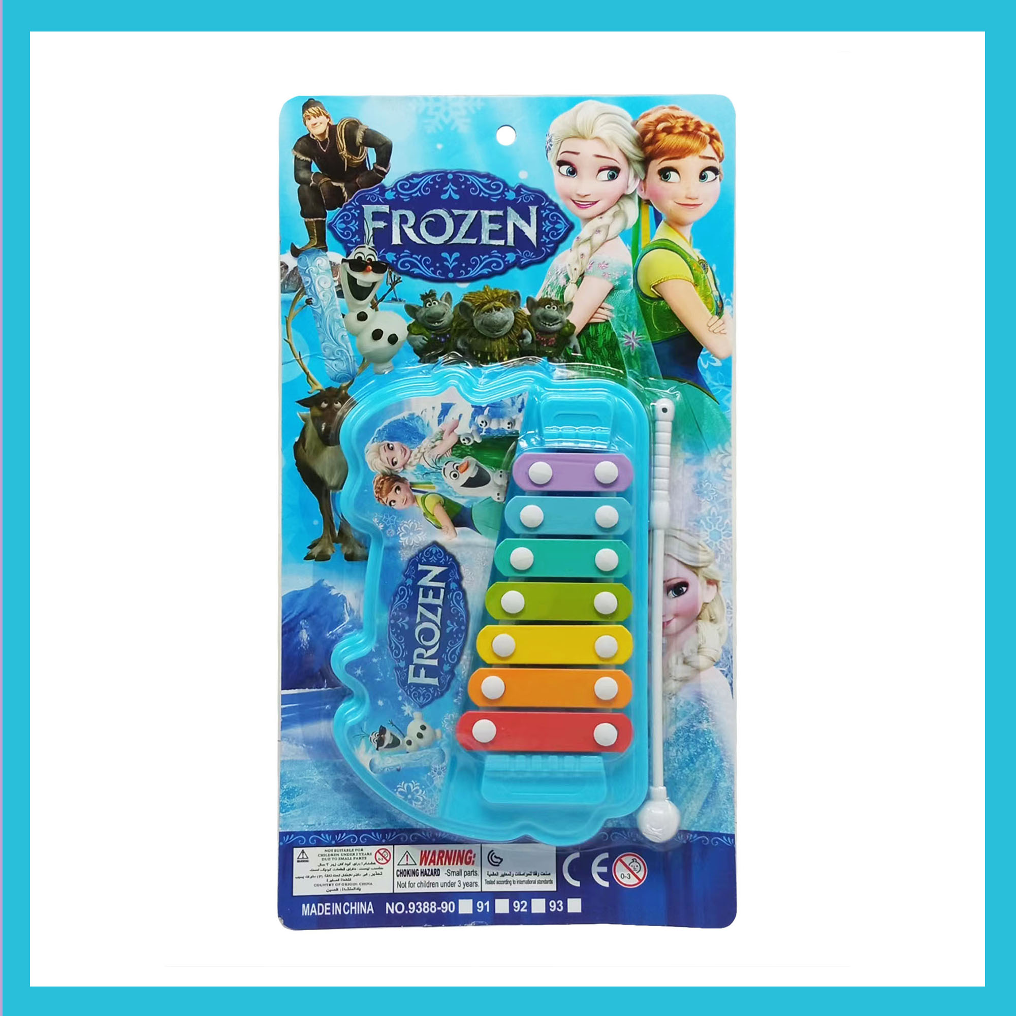 Kids Toys Frozen Music Instrument Xylophone Tone for Toddlers