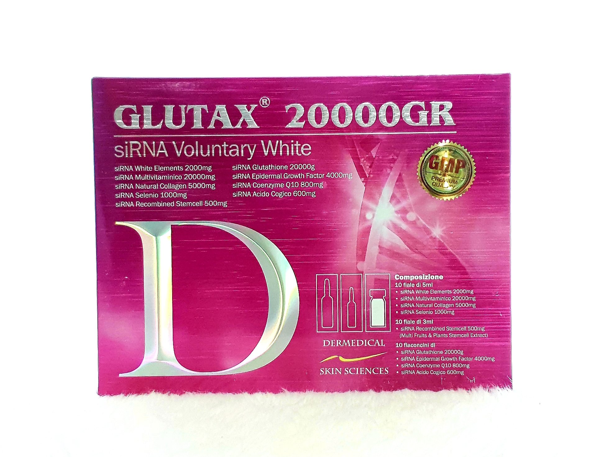 PUSH: GLUTAX 20000GR SIRNA w/ complete PUSH set by VNH