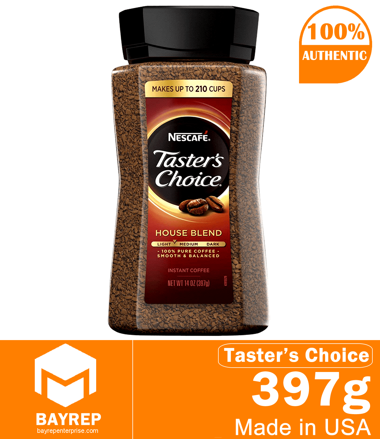 Nescafe Taster’s Choice House Blend Instant Coffee Classic Taste 397g (14oz) Lazada PH