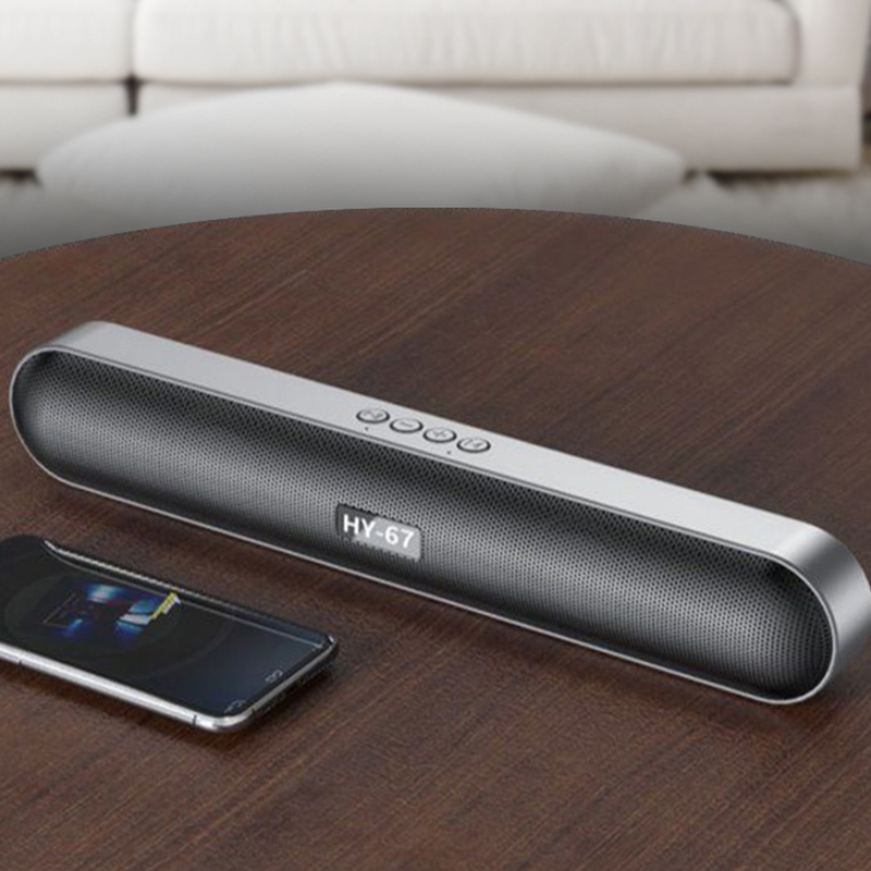HY68 Wireless Bluetooth Speaker With Microphone TV Speaker Computer