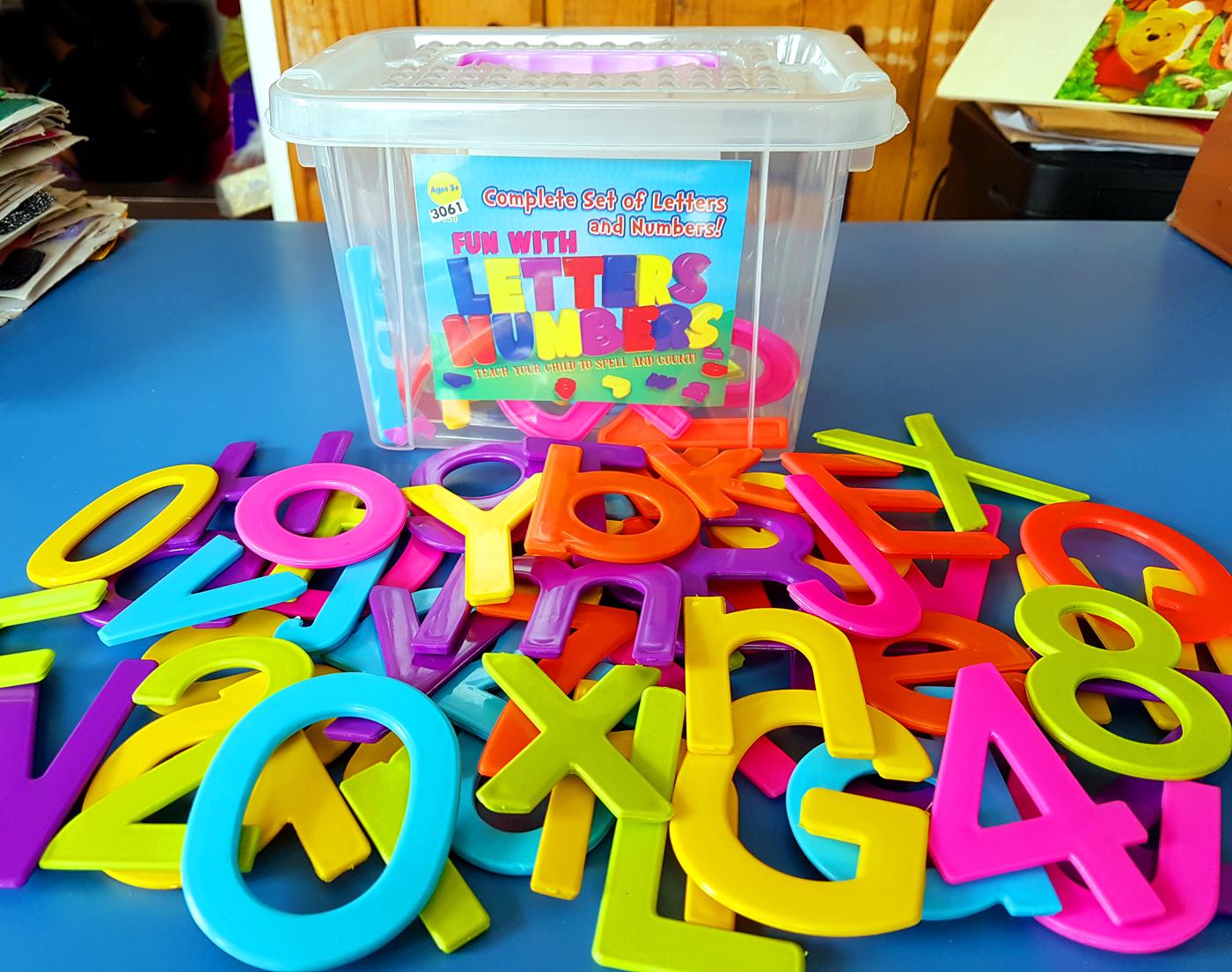 Wooden Name Letters For Toy Box