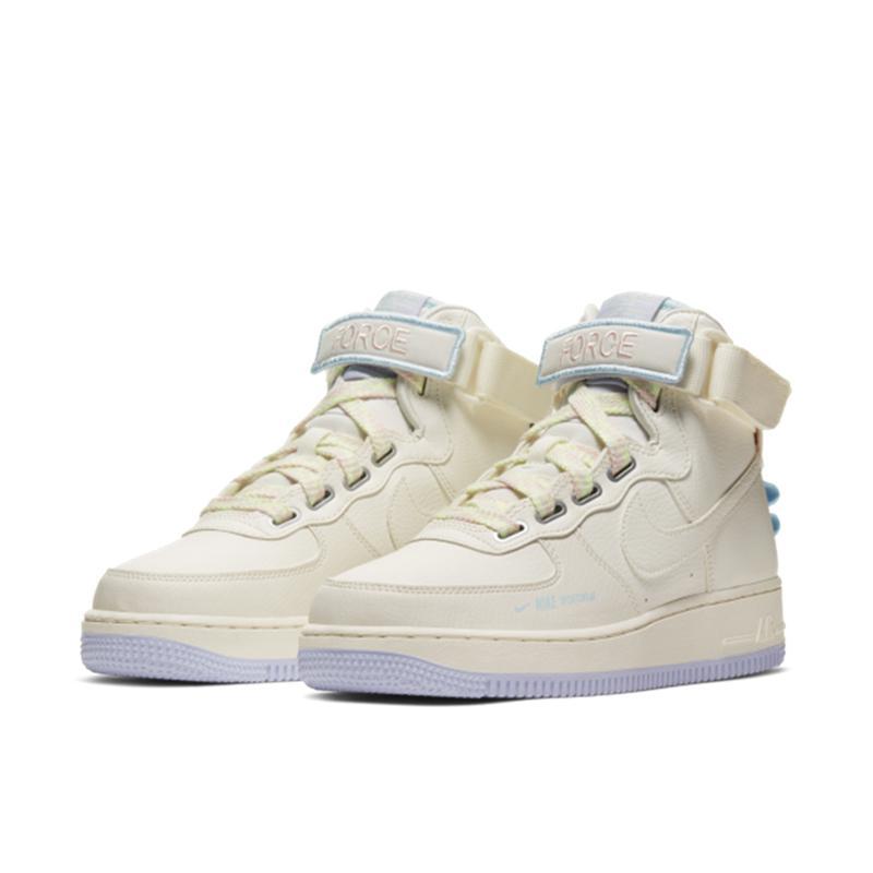 Nike_ Air_ Force 1 AF1 Air_Force One Cherry Blossom Pink High-Top Sneakers Women