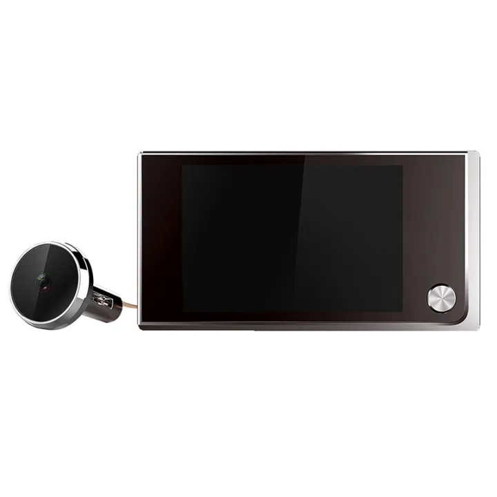 C01 Doorbell Camera Multifunctional Home Security Lcd Display Digital Door Viewer Cat Eye Door Surveillance Camera Lazada Singapore