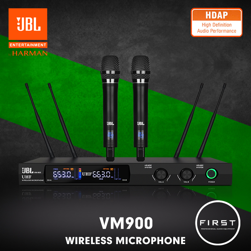 JBL VM900 wireless microphone microphone platinum original 200 meters