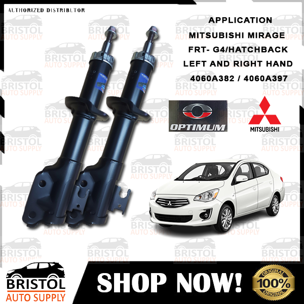 OPTIMUM SHOCK ABSORBER FOR MITSUBISHI MIRAGE G4 / HATCHBACK HB 2012-UP ...