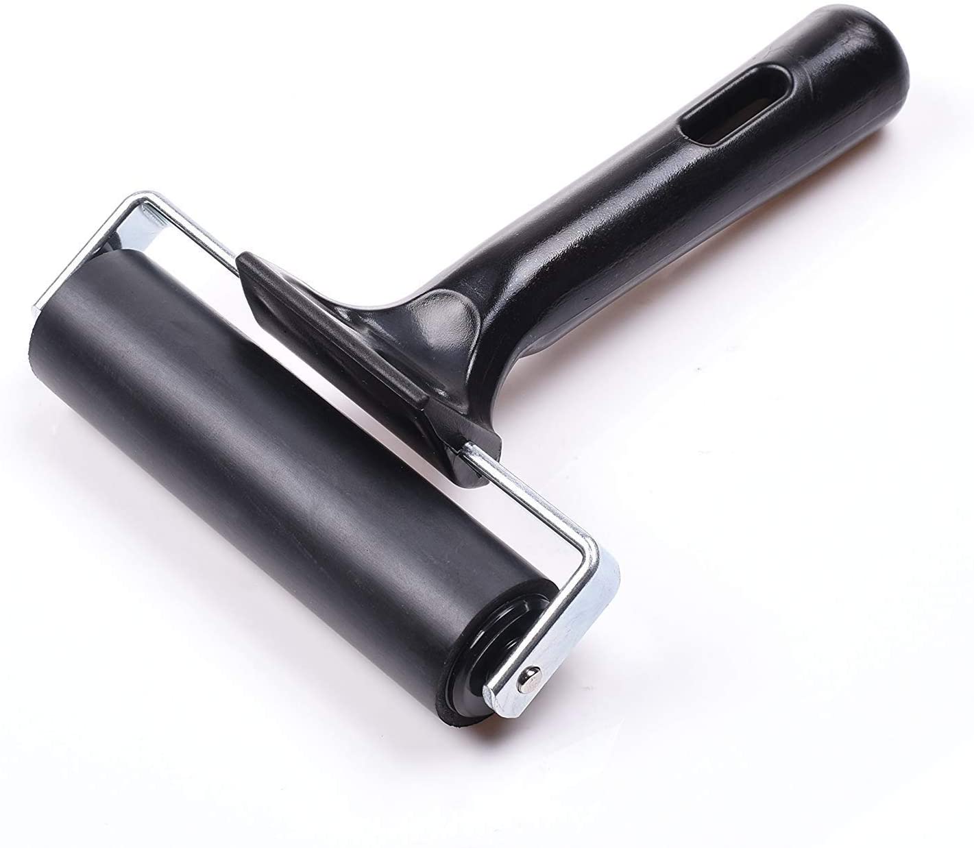 4-Inch Rubber Brayer Roller for Printmaking, Great for Gluing ...