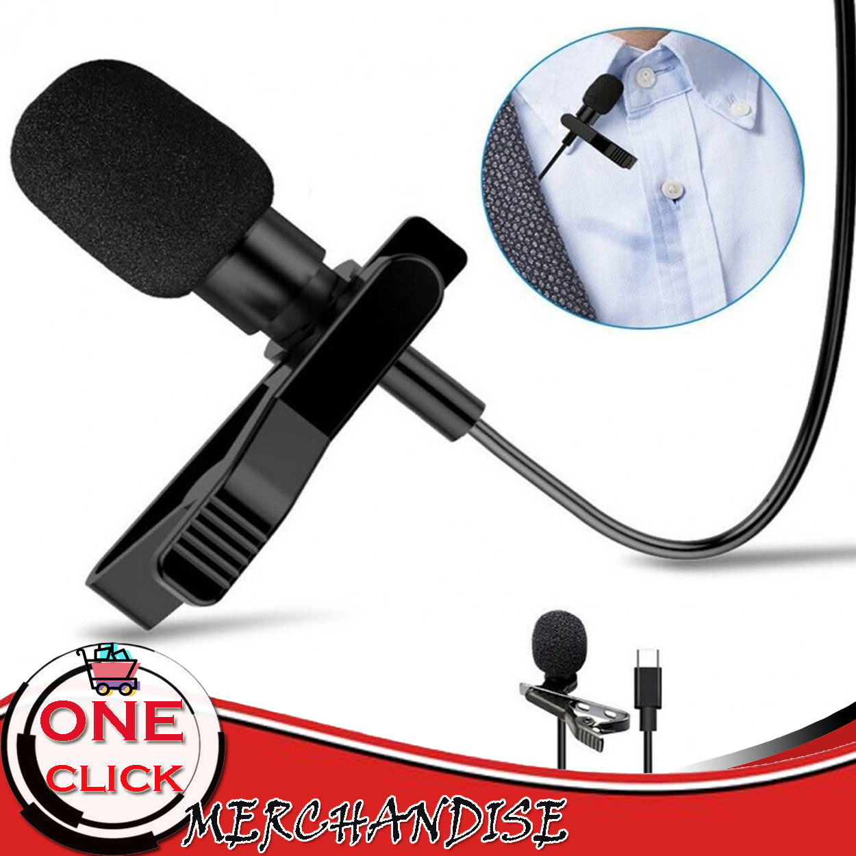 Lavalier Microphone for USB TypeC GL121 Lazada PH
