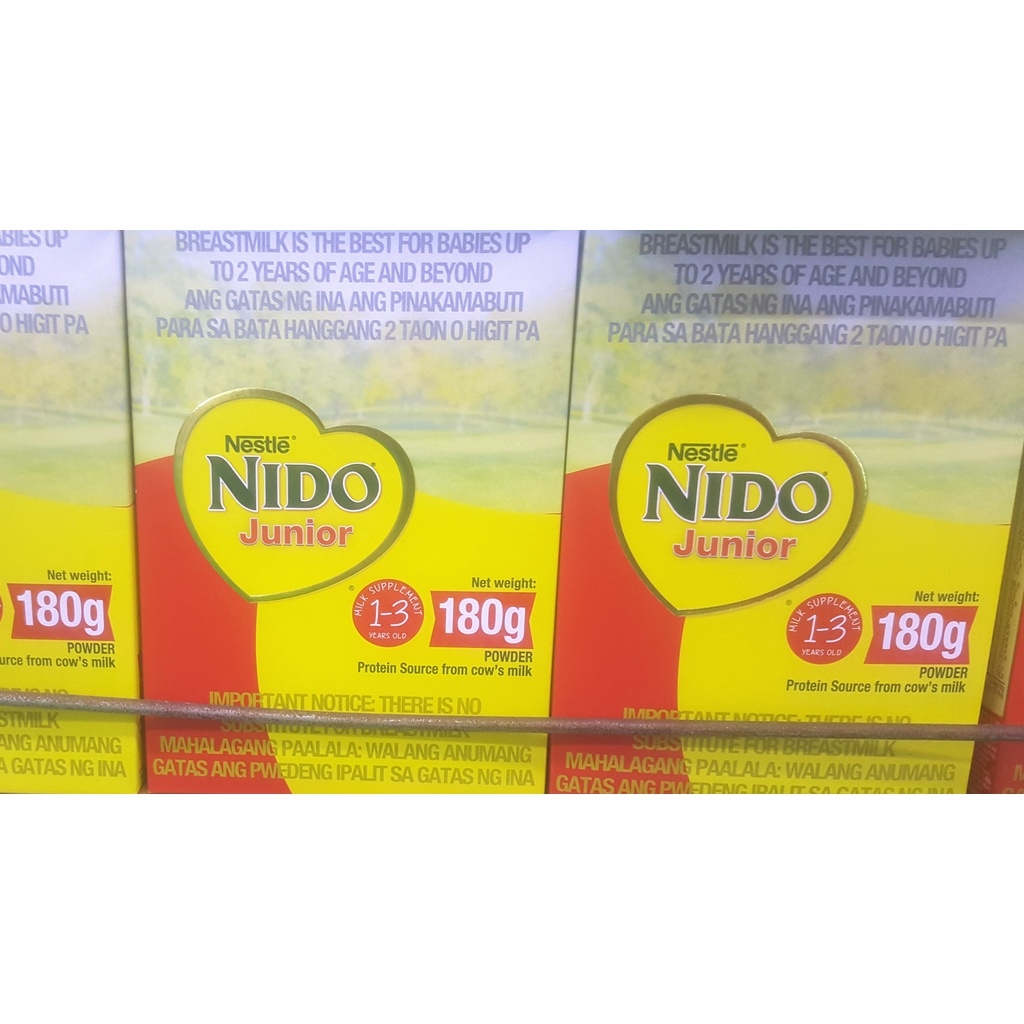 Minimae NIDO JUNIOR Children 13 years old Powdered 150g Lazada PH