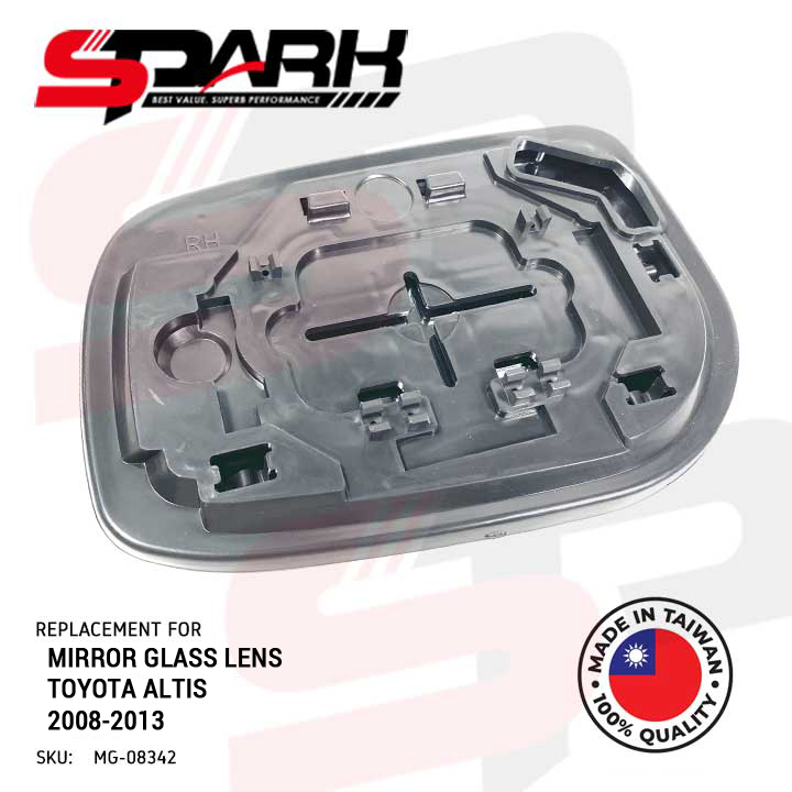 Side Mirror Lens Glass Lens for Toyota Corolla Altis 2008 2009 2010