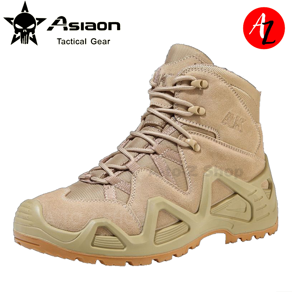 ASIAON AK Lightweight Mid Cut Tactical Boots for Outdoor and Training ...