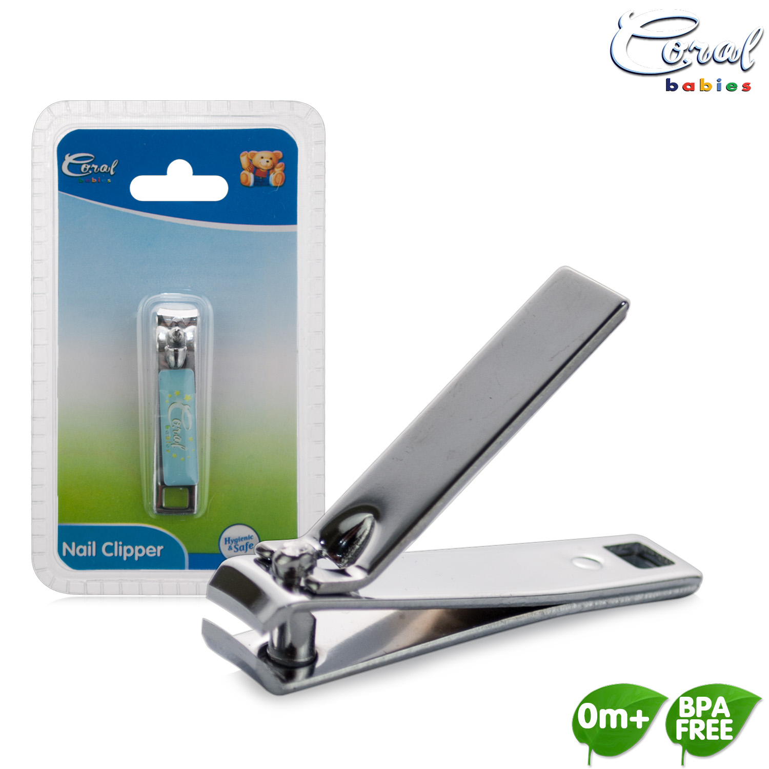 Coral Babies Stainless Steel Nail Clipper Nail Cutter For Baby Nail