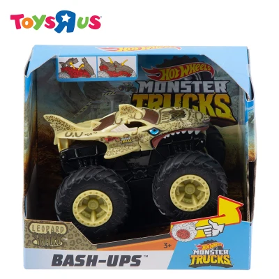 Hot Wheels Monster Trucks 1:43 Scale Bash-ups™ (Leopard Shark)
