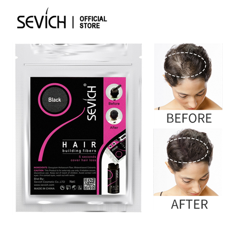 SEVICH Hair Building Fiber 25g Cover Hair Loss Concealer Hair Fiber |  Lazada PH