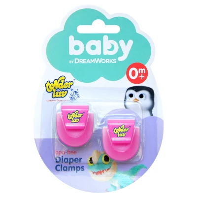 Dreamworks Baby 2-pc Diaper Clamps