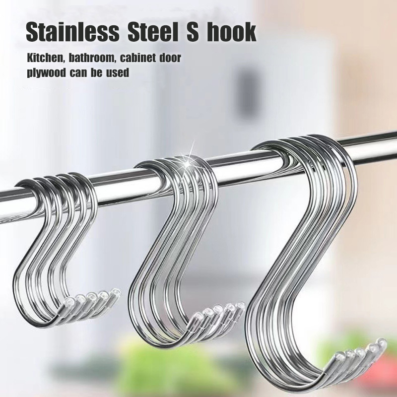 Multi Purpose S Hooks Stainless Steel