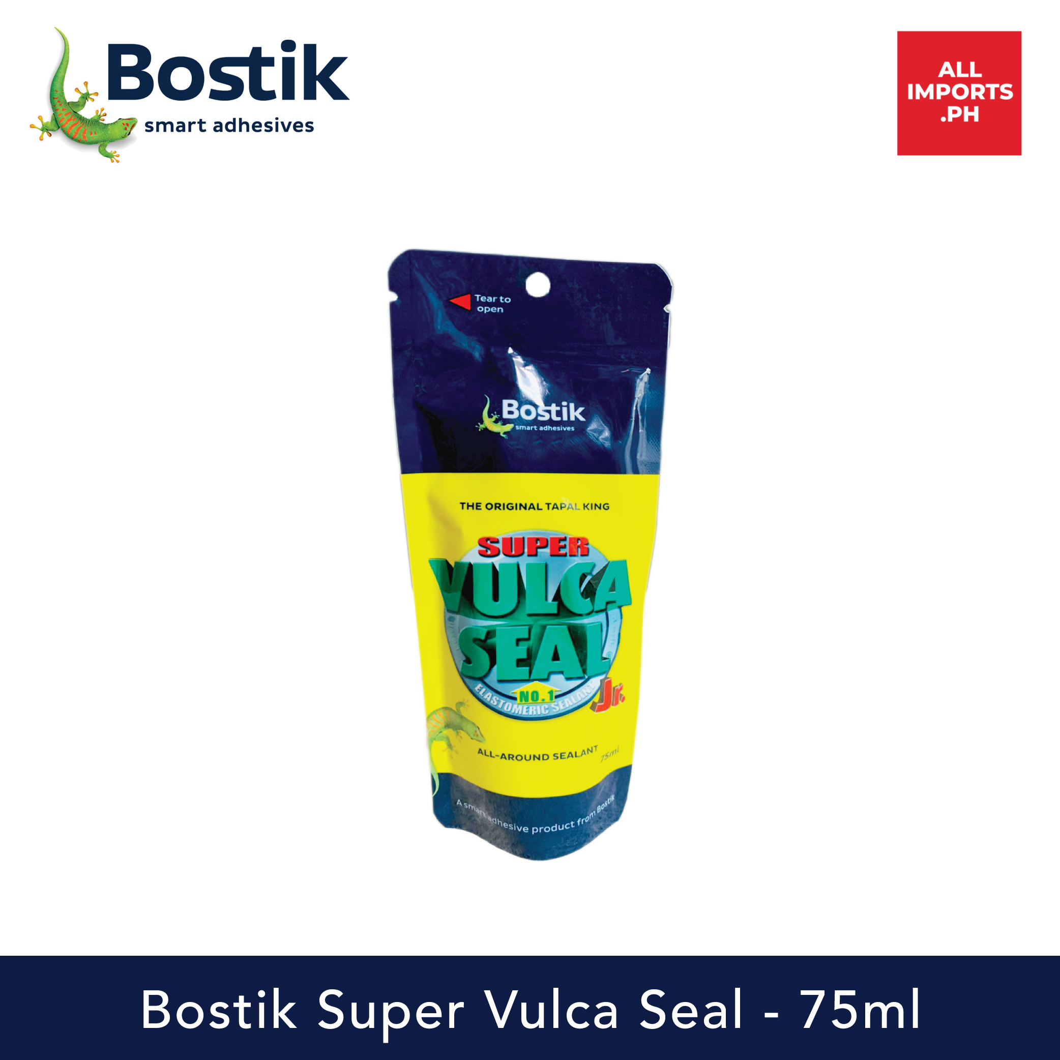 Vulcaseal jr Pouch Size Bostik 75ml (original) Lazada PH