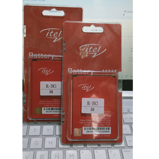 itel a36 battery