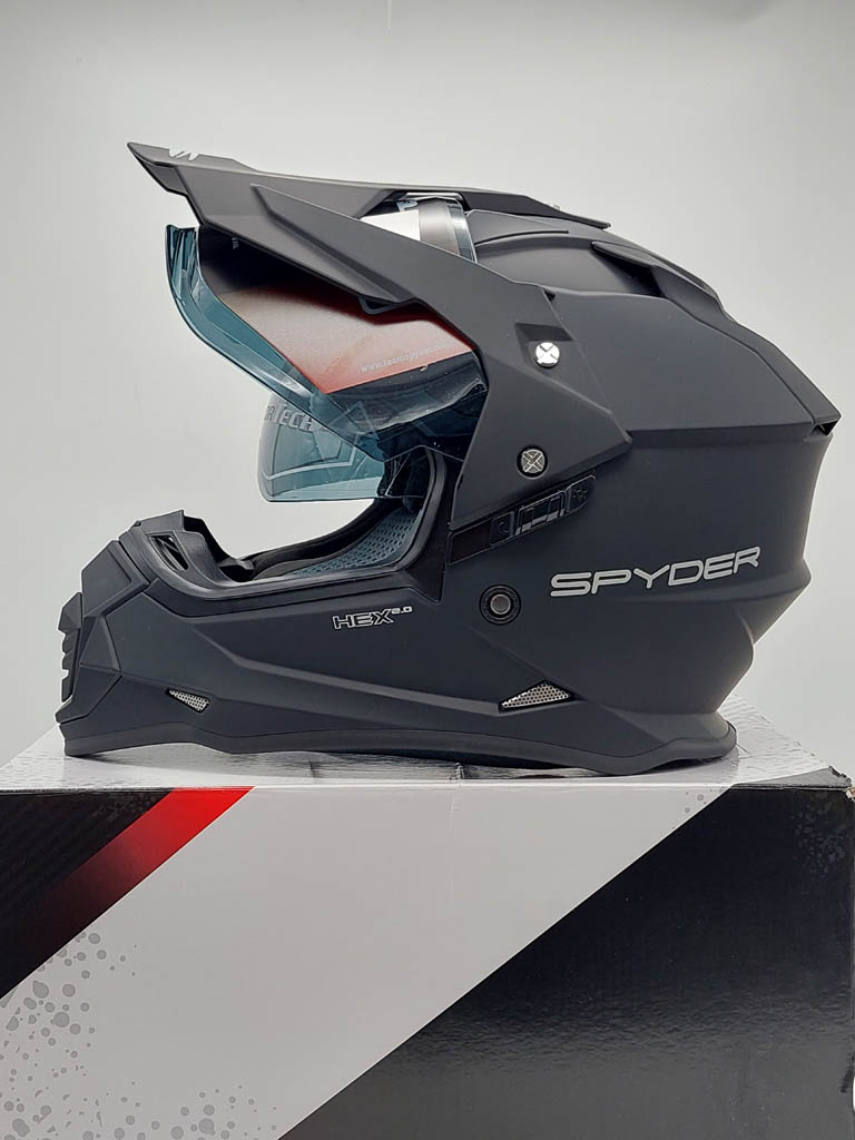 Helmet Motord Spyder Hex 2.0 Plain Dual Visor with FREE Visor | Lazada PH