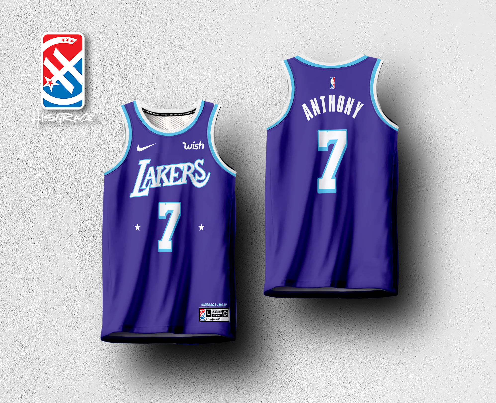 carmelo anthony lakers jersey