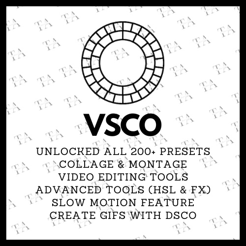 VSCO Premium Membership iOS & Android Lazada PH