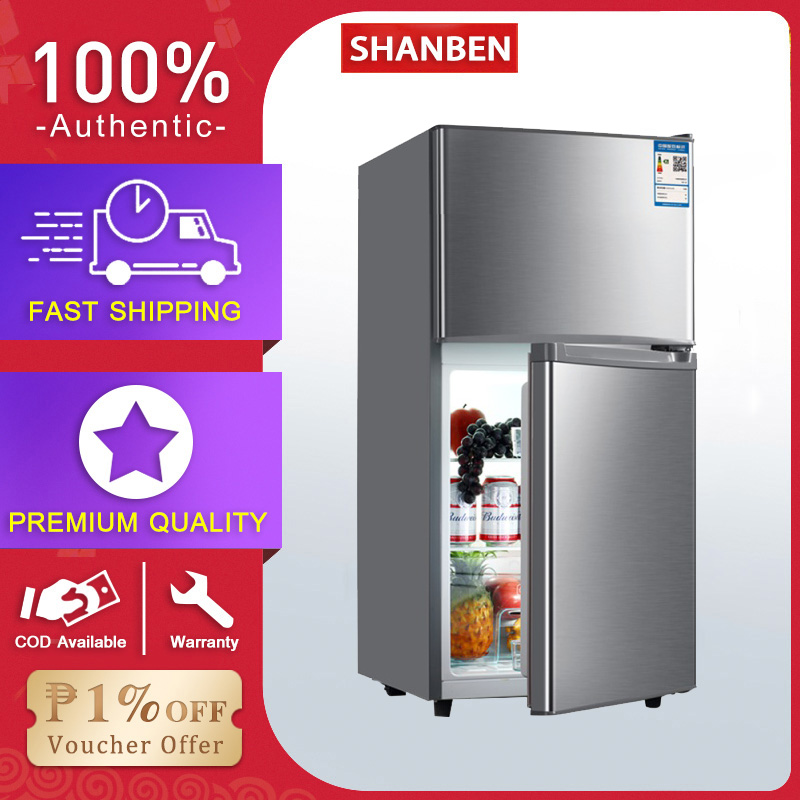 ⚡️ Fast delivery⚡️ SHANBEN Twodoor refrigerator 4.8 Cu ft