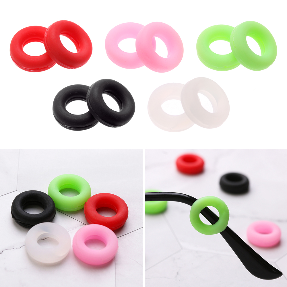 UC50A1ALX High-quality Hook Grips Eyeglasses Outdoor Eyewear Eyeglass Holder Silicone Grips Round Glasses Ear Hooks Sports Temple Tips