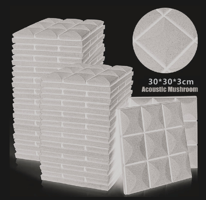 Sound Proof Wall Foam 30x30cm for recording Padding Foam Panels Studio ...