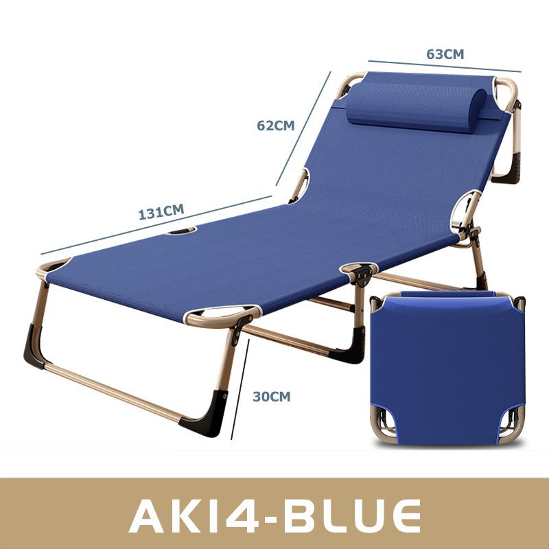 Outdoor folding bed nylon Portable bed Folding bed single heavy duty