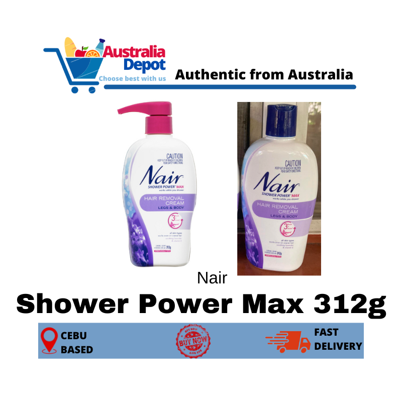 Nair Hair Removal Cream Shower Power Max 312g