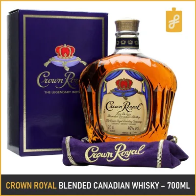 Crown Royal Blended Canadian Whisky 700mL
