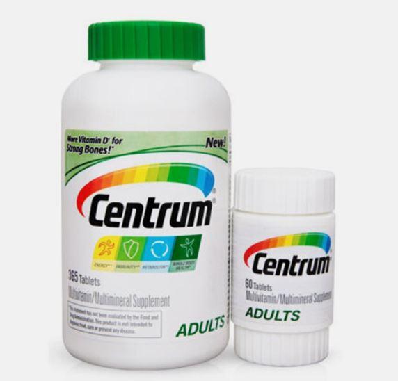 Centrum Multivitamin for Adults 425 tabs exp 2023 Lazada PH