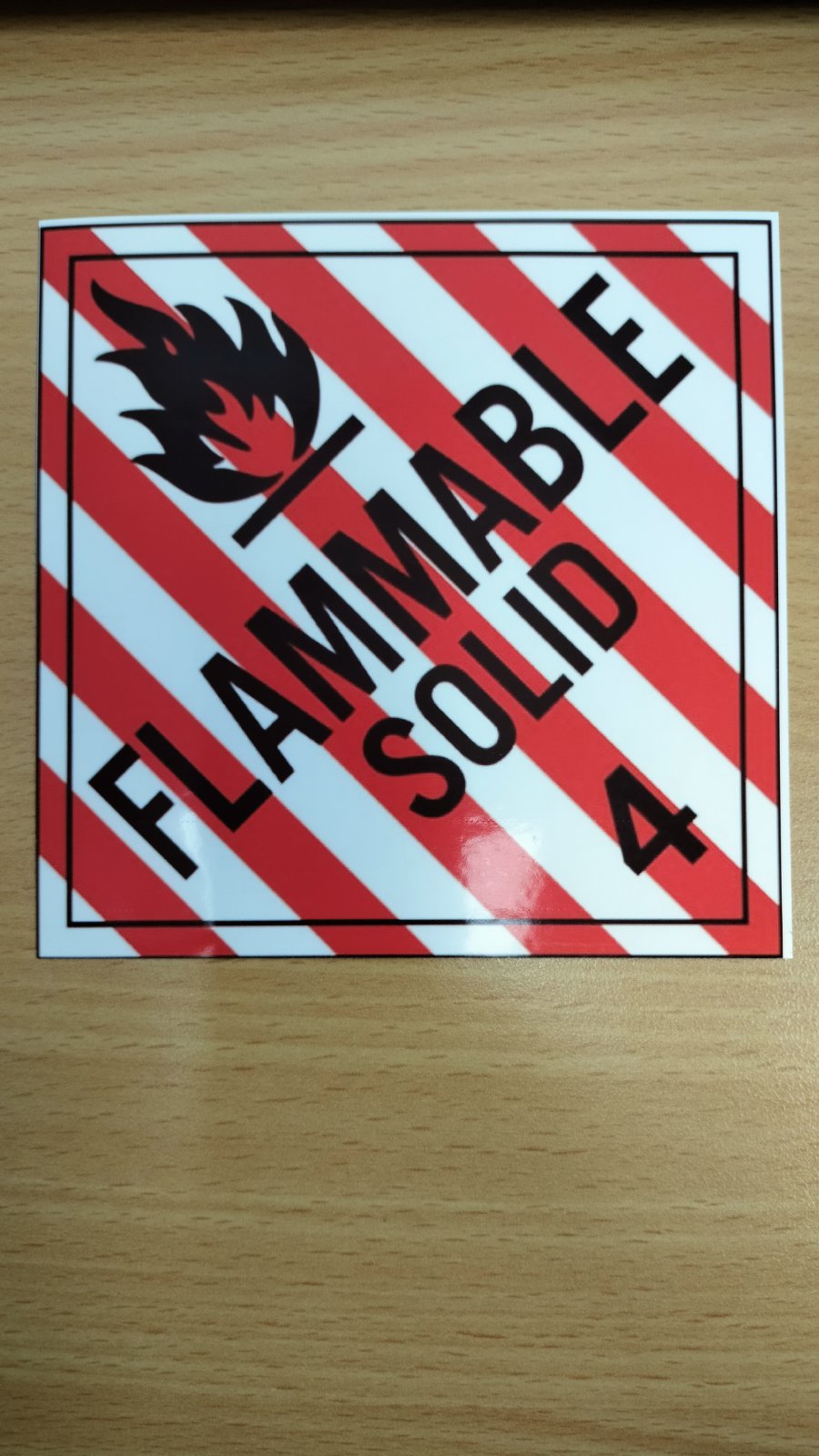 Hazardous Waste Labels Danger Flammable Liquid Storage Hazard Flammable ...