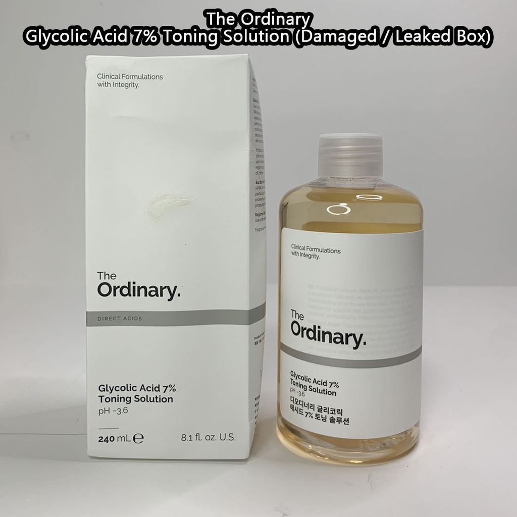 Immediate Delivery The Ordinary Glycolic Acid Niacinamide Natural 