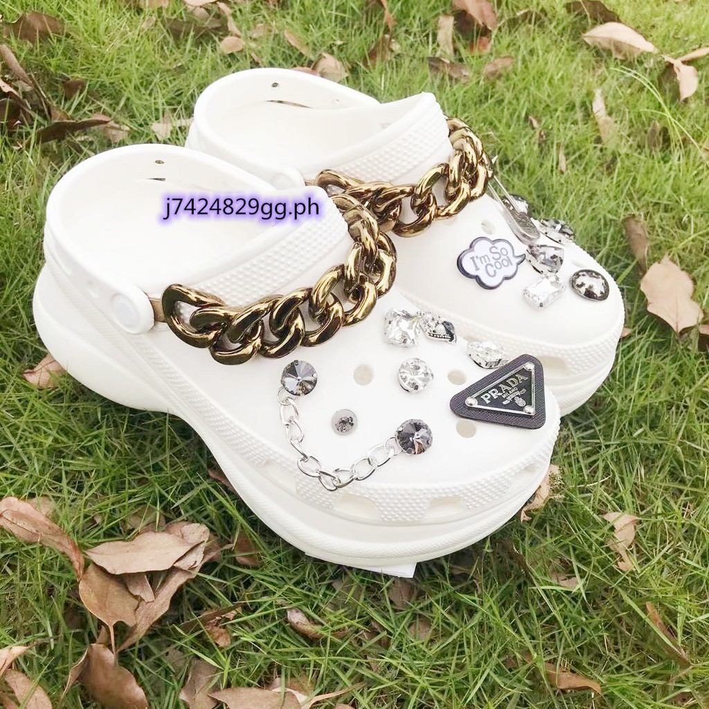 Total 86+ imagen crocs prada jibbitz Thcshoanghoathambadinh.edu.vn