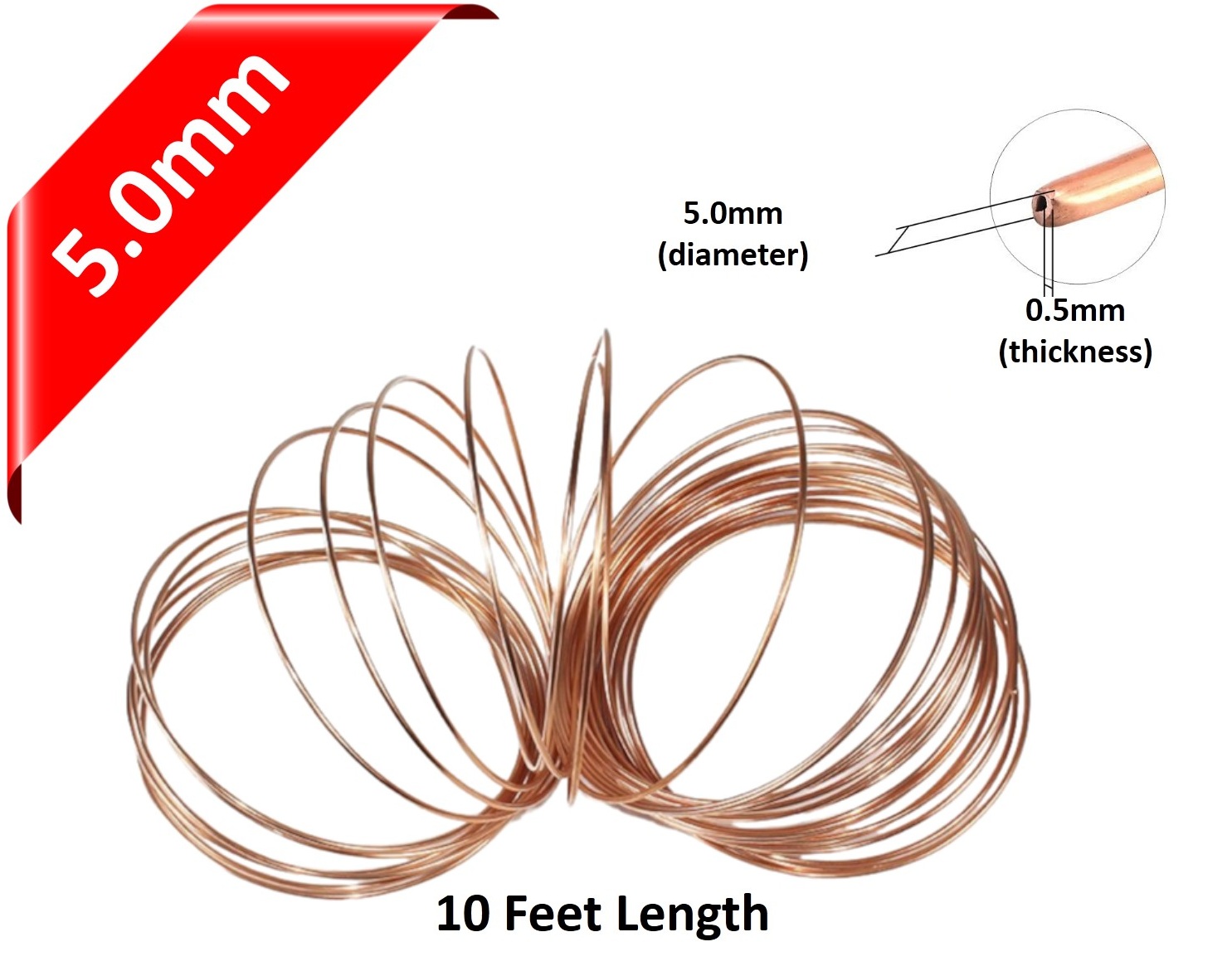 Copper tube Capillary Tube Fridge And Air Conditioning For