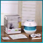 Nary USB Diamond Humidifier with Night Lights and Essential Oil Diffuser